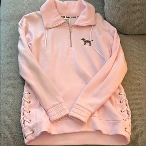 Womens PINK pullover ! Size XS